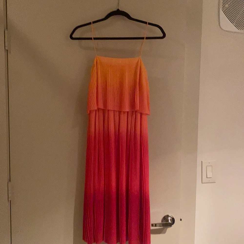 Ombré midi dress